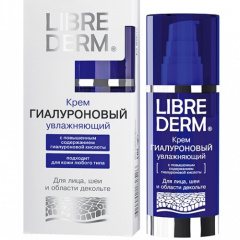 Librederm - Гиалуроновый крем увлажняющий для лица, шеи и области декольте 50 мл Librederm (Россия) купить по цене 1 114 руб.