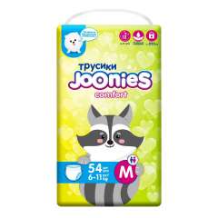Joonies Comfort - Подгузники-трусики размер M (6-11 кг) 54 шт Joonies (Китай) купить по цене 1 855 руб.