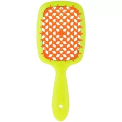 Щетка Superbrush с закругленными зубчиками желто-оранжевая, 20,3 х 8,5 х 3,1 см Janeke (Италия) купить по цене 1 188 руб.