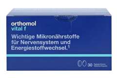 Orthomol - Комплекс "Витал Ф" 30 таблеток + 30 капсул Orthomol (Германия) купить по цене 6 326 руб.